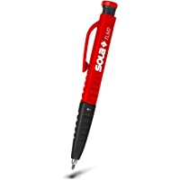 SOLA TLM2 - Rotulador de agujeros profundos con sacapuntas integradas- lápiz de carpintería de punta larga- marcador…